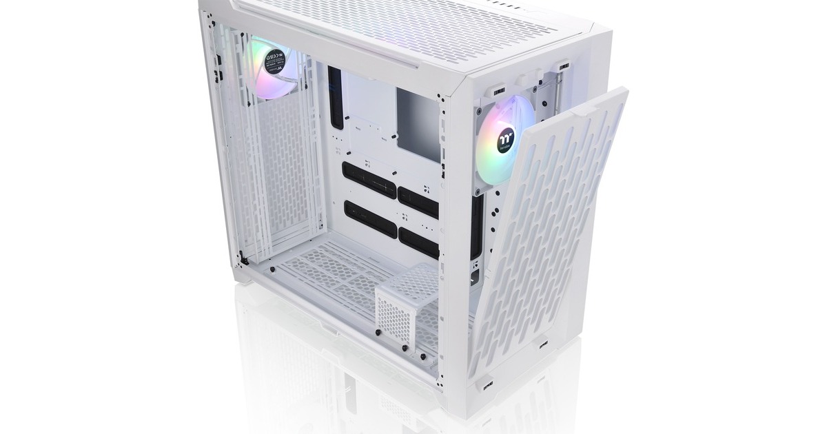 Thermaltake CTE C750ARGB Snow, Big-Tower-Gehäuse(weiß, Tempered Glass)