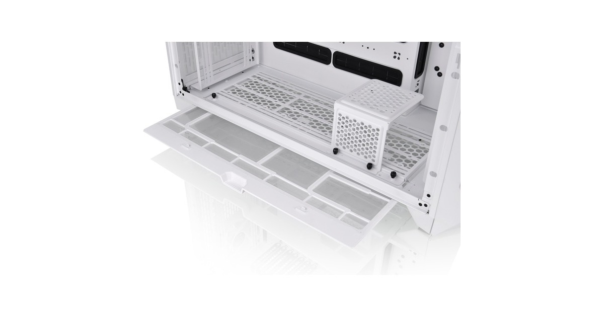 Thermaltake CTE C750ARGB Snow, Big-Tower-Gehäuse(weiß, Tempered Glass)