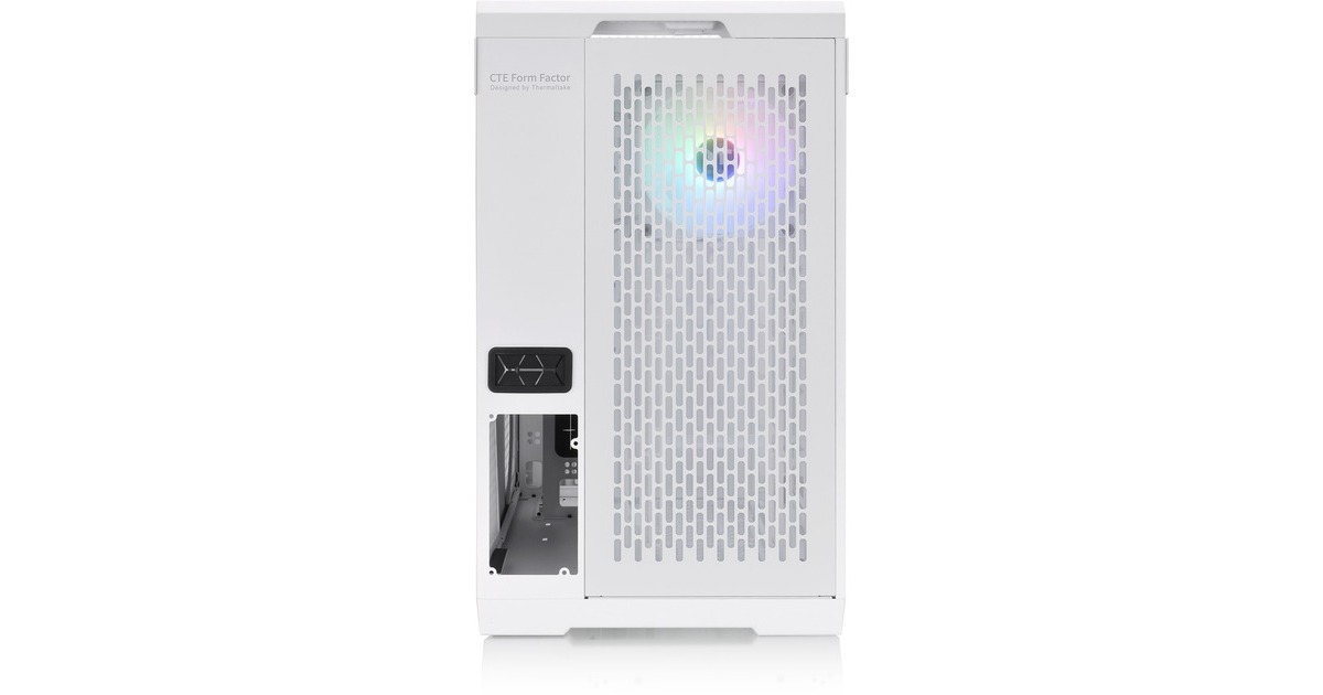 Thermaltake CTE C750ARGB Snow, Big-Tower-Gehäuse(weiß, Tempered Glass)