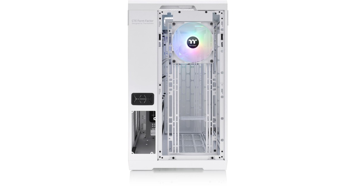 Thermaltake CTE C750ARGB Snow, Big-Tower-Gehäuse(weiß, Tempered Glass)