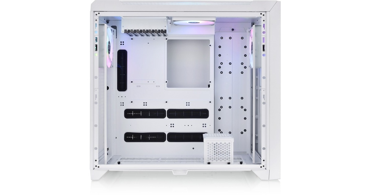 Thermaltake CTE C750ARGB Snow, Big-Tower-Gehäuse(weiß, Tempered Glass)