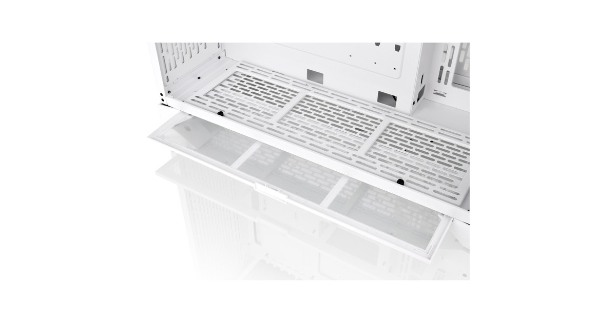 Thermaltake CTE E600 MX, Tower-Gehäuse(weiß, Tempered Glas)