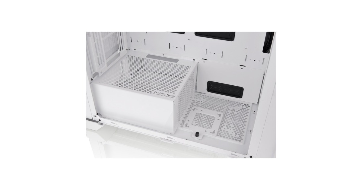 Thermaltake CTE T500 Air Snow, Big-Tower-Gehäuse(weiß, Tempered Glas)