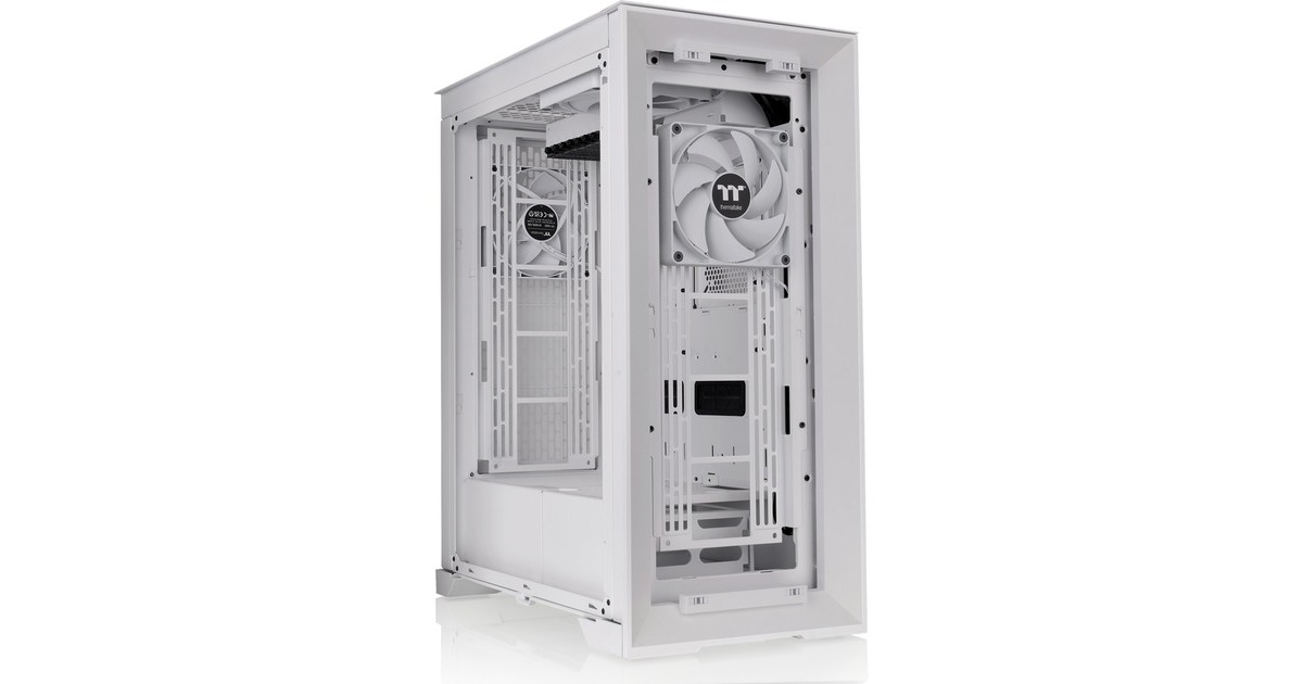 Thermaltake CTE T500 Air Snow, Big-Tower-Gehäuse(weiß, Tempered Glas)