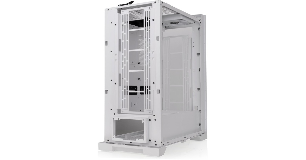 Thermaltake CTE T500 Air Snow, Big-Tower-Gehäuse(weiß, Tempered Glas)