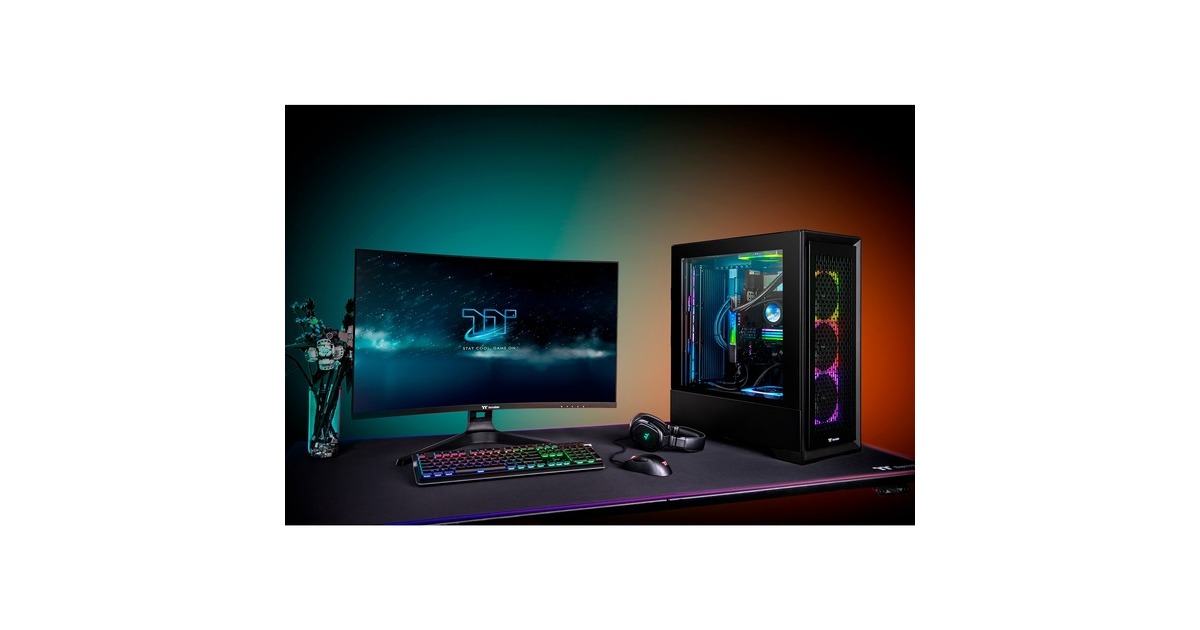 Thermaltake CTE T500 Air , Big-Tower-Gehäuse(schwarz, Tempered Glas)