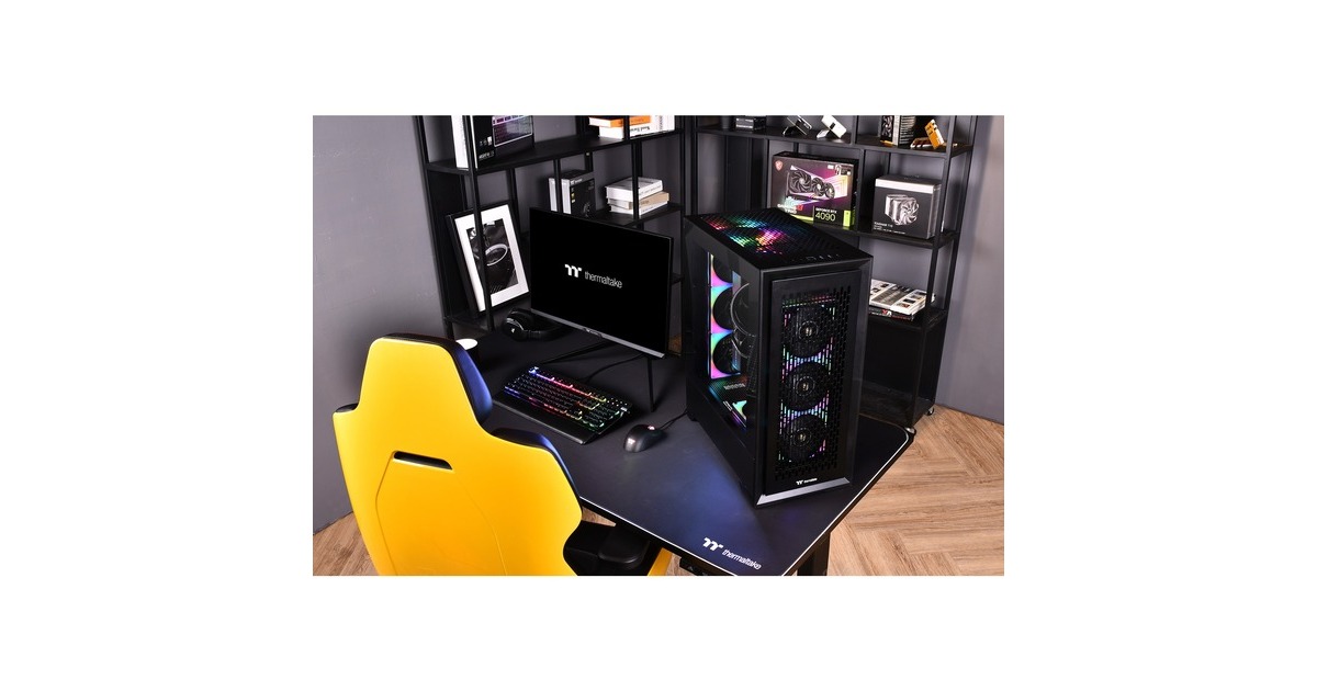 Thermaltake CTE T500 Air , Big-Tower-Gehäuse(schwarz, Tempered Glas)