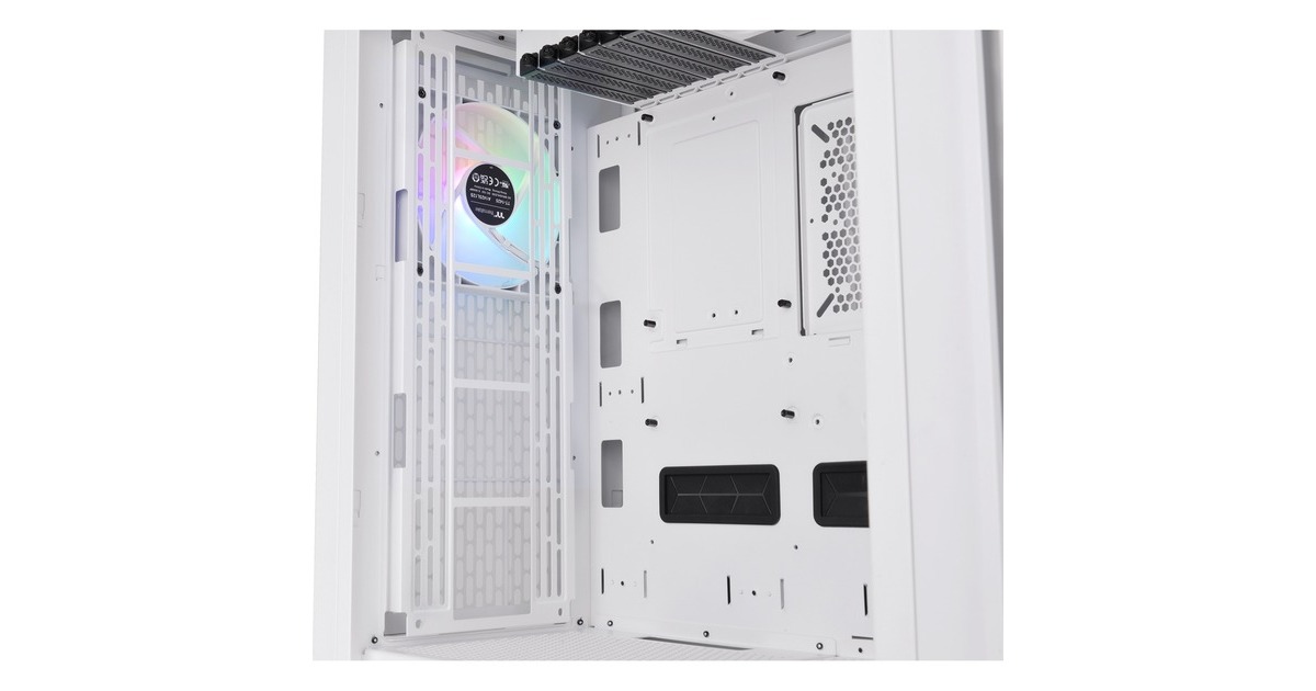 Thermaltake CTE T500 TG ARGB Snow, Big-Tower-Gehäuse(weiß, Tempered Glas)