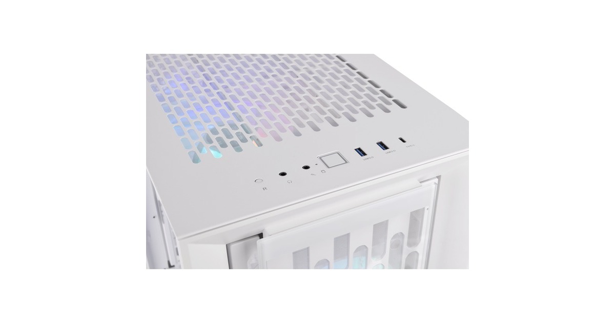 Thermaltake CTE T500 TG ARGB Snow, Big-Tower-Gehäuse(weiß, Tempered Glas)