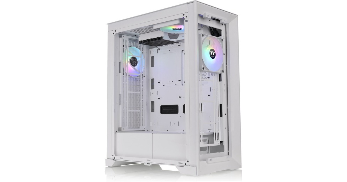 Thermaltake CTE T500 TG ARGB Snow, Big-Tower-Gehäuse(weiß, Tempered Glas)
