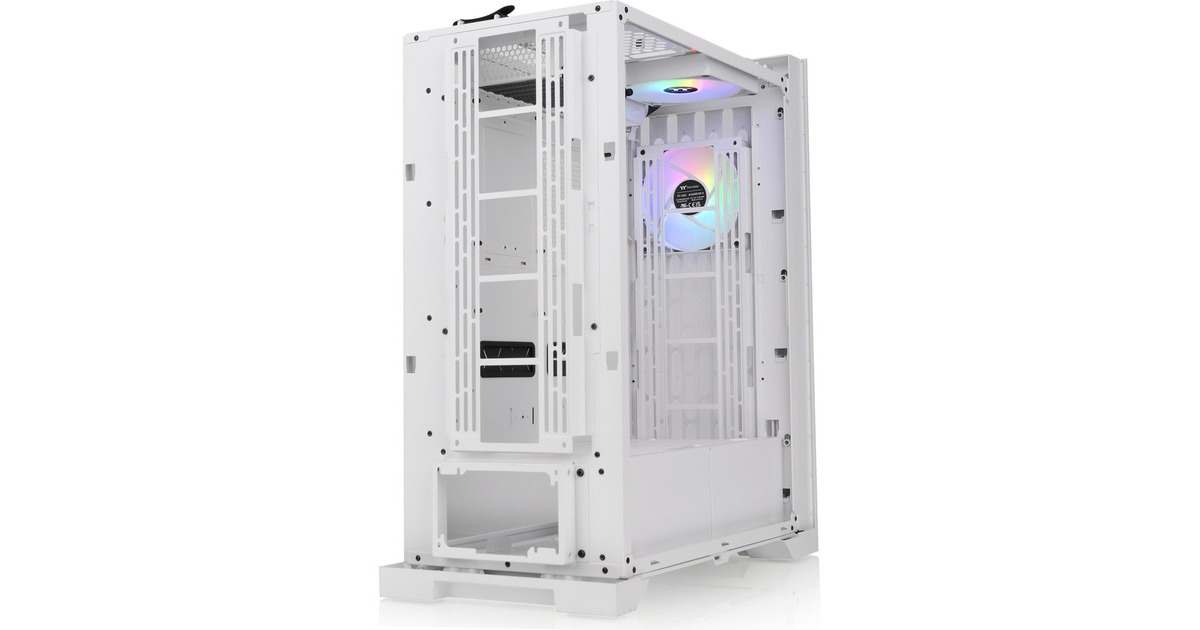 Thermaltake CTE T500 TG ARGB Snow, Big-Tower-Gehäuse(weiß, Tempered Glas)