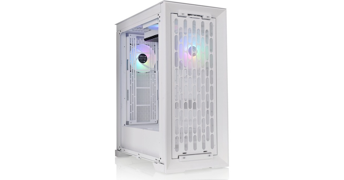Thermaltake CTE T500 TG ARGB Snow, Big-Tower-Gehäuse(weiß, Tempered Glas)