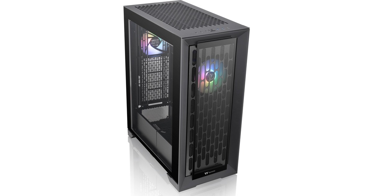 Thermaltake CTE T500 TG ARGB, Big-Tower-Gehäuse(schwarz, Tempered Glas)