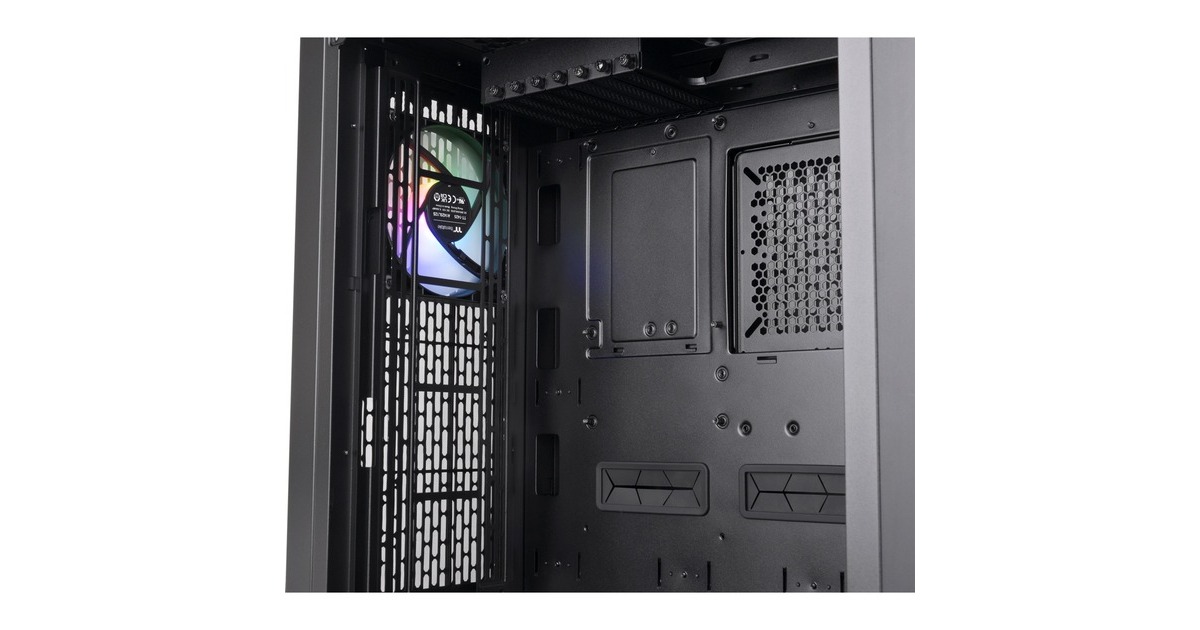 Thermaltake CTE T500 TG ARGB, Big-Tower-Gehäuse(schwarz, Tempered Glas)