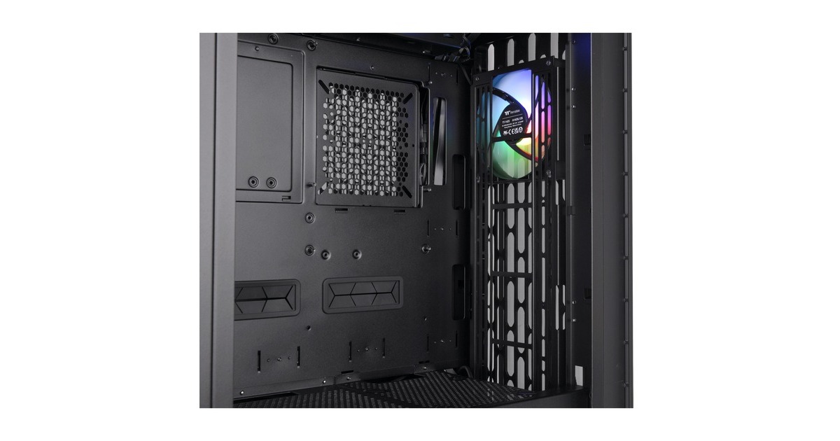 Thermaltake CTE T500 TG ARGB, Big-Tower-Gehäuse(schwarz, Tempered Glas)