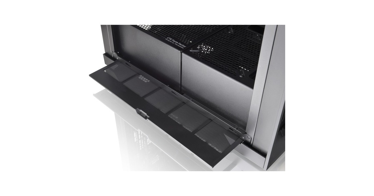 Thermaltake CTE T500 TG ARGB, Big-Tower-Gehäuse(schwarz, Tempered Glas)