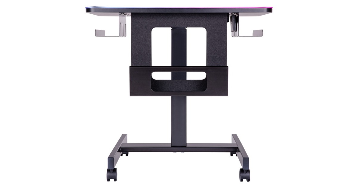 Thermaltake CYCLEDESK 100 Smart Gaming Desk, Gaming-Tisch(schwarz)