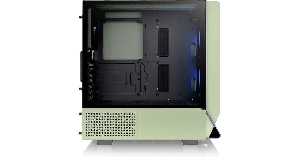 Thermaltake Ceres 300 TG ARGB , Tower-Gehäuse(hellgrün, Tempered Glass)