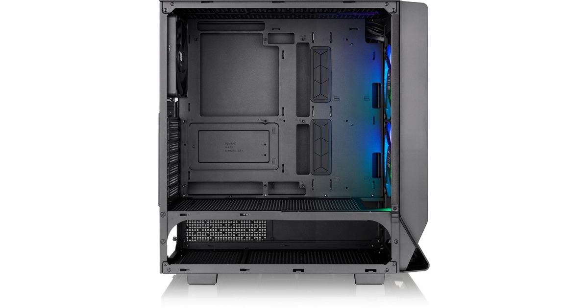 Thermaltake Ceres 330 TG ARGB , Tower-Gehäuse(schwarz, Tempered Glass)
