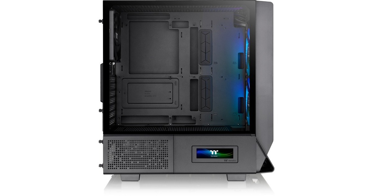 Thermaltake Ceres 330 TG ARGB , Tower-Gehäuse(schwarz, Tempered Glass)