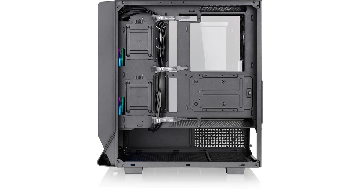 Thermaltake Ceres 330 TG ARGB , Tower-Gehäuse(schwarz, Tempered Glass)