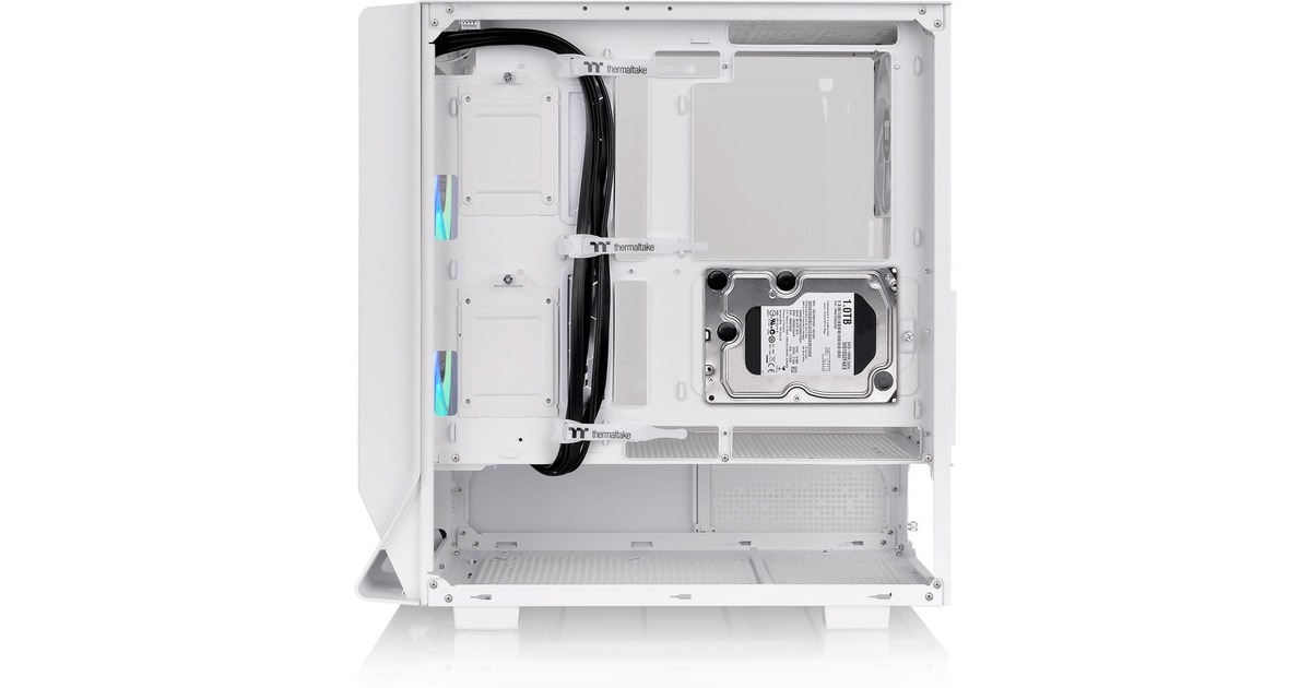 Thermaltake Ceres 330 TG ARGB , Tower-Gehäuse(weiß, Tempered Glass)