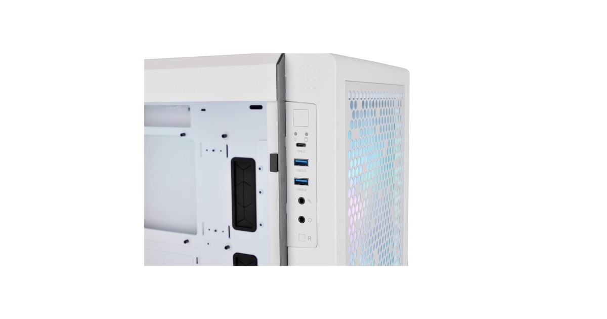 Thermaltake Ceres 500 TG ARGB Snow, Tower-Gehäuse(weiß, Tempered Glass)