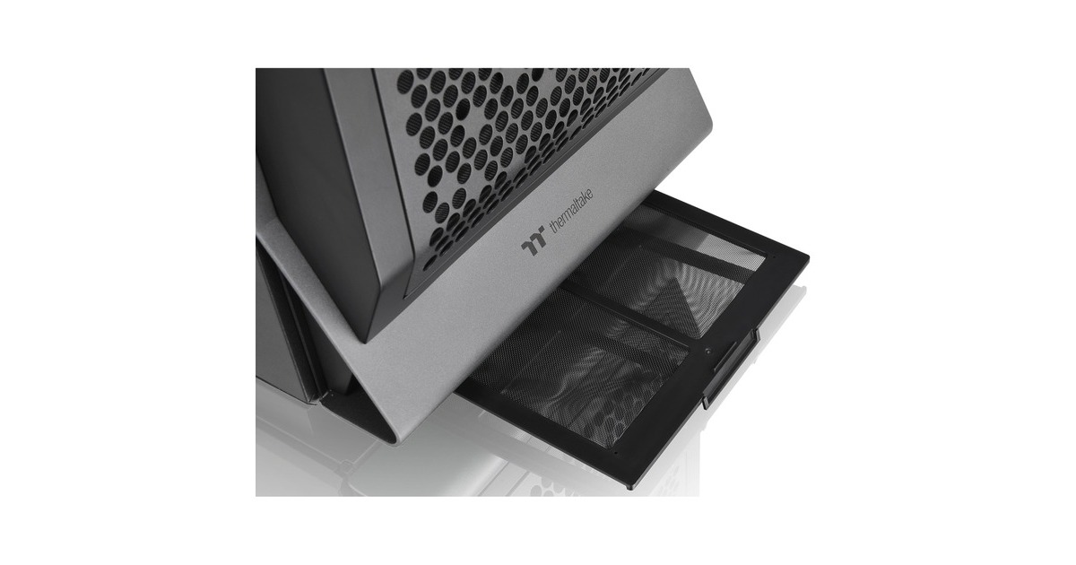 Thermaltake Ceres 500 TG ARGB, Tower-Gehäuse(schwarz, Tempered Glass)