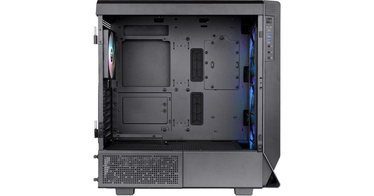 Thermaltake Ceres 500 TG ARGB, Tower-Gehäuse(schwarz, Tempered Glass)