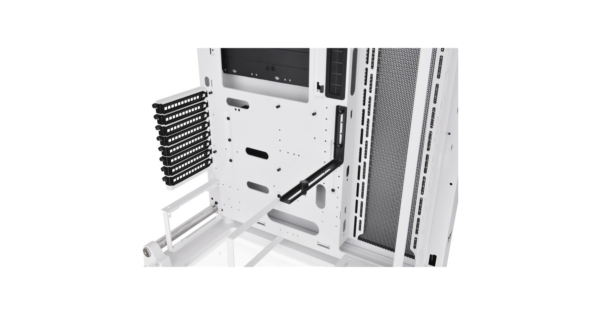 Thermaltake Core P3 TG Pro Snow, Bench/Show-Gehäuse(weiß, Tempered Glass)