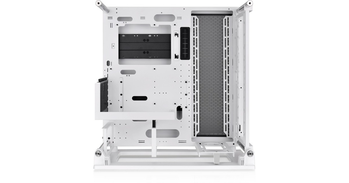 Thermaltake Core P3 TG Pro Snow, Bench/Show-Gehäuse(weiß, Tempered Glass)