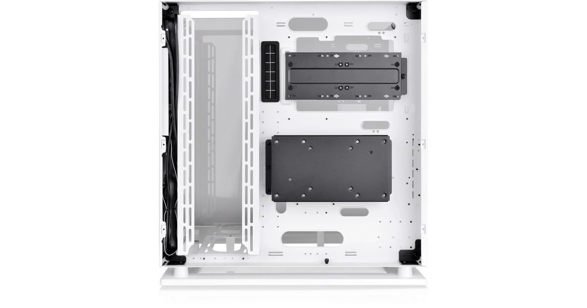 Thermaltake Core P3 TG Pro Snow, Bench/Show-Gehäuse(weiß, Tempered Glass)