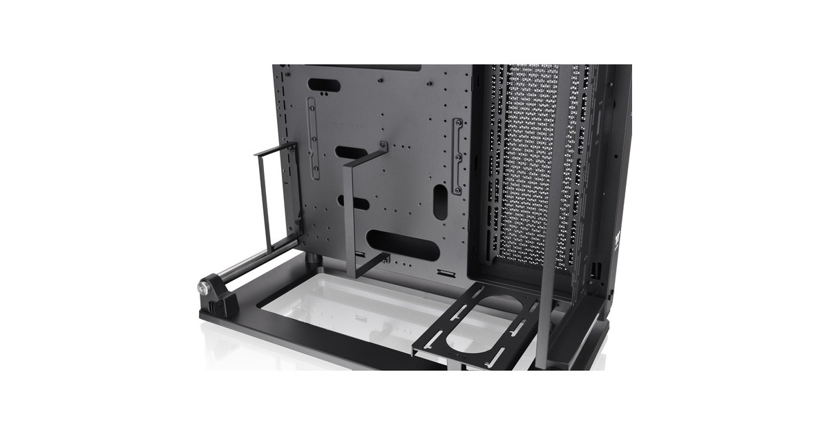 Thermaltake Core P3 TG Pro, Bench/Show-Gehäuse(schwarz, Tempered Glass)