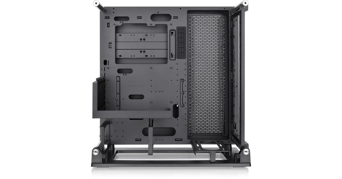 Thermaltake Core P3 TG Pro, Bench/Show-Gehäuse(schwarz, Tempered Glass)