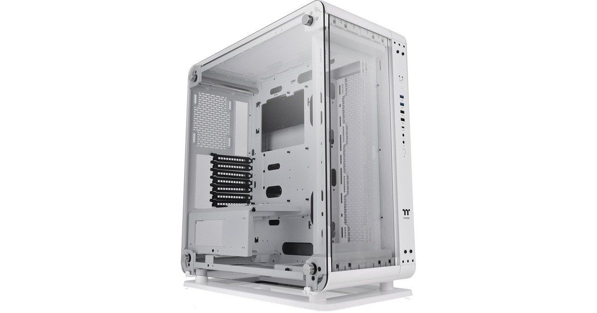 Thermaltake Core P6 Tempered Glass Snow, Bench/Show-Gehäuse(weiß)