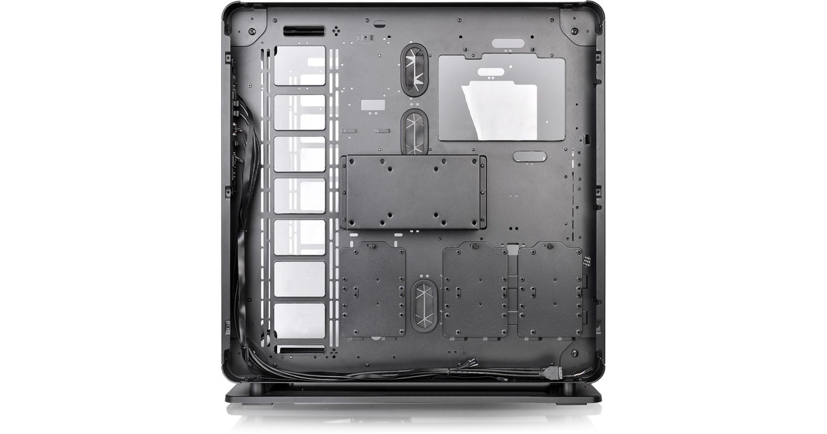 Thermaltake Core P8 TG, Bench/Show-Gehäuse(schwarz, Tempered Glass)