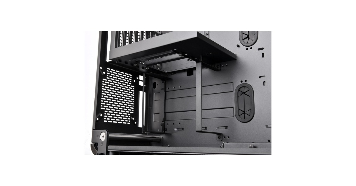 Thermaltake Core P8 TG, Bench/Show-Gehäuse(schwarz, Tempered Glass)