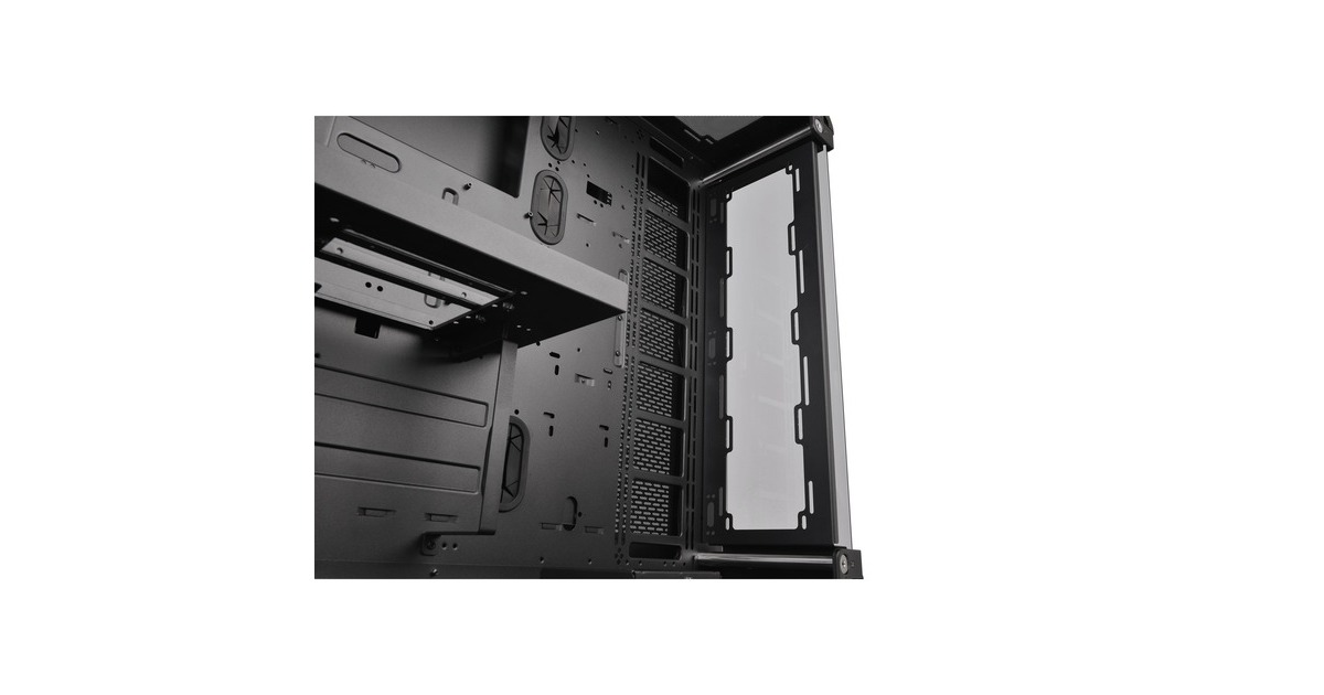 Thermaltake Core P8 TG, Bench/Show-Gehäuse(schwarz, Tempered Glass)