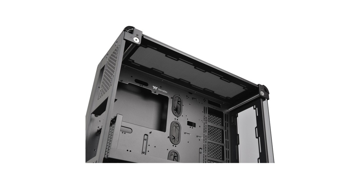 Thermaltake Core P8 TG, Bench/Show-Gehäuse(schwarz, Tempered Glass)