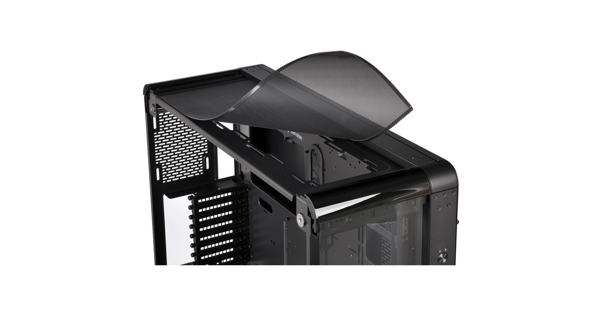 Thermaltake Core P8 TG, Bench/Show-Gehäuse(schwarz, Tempered Glass)