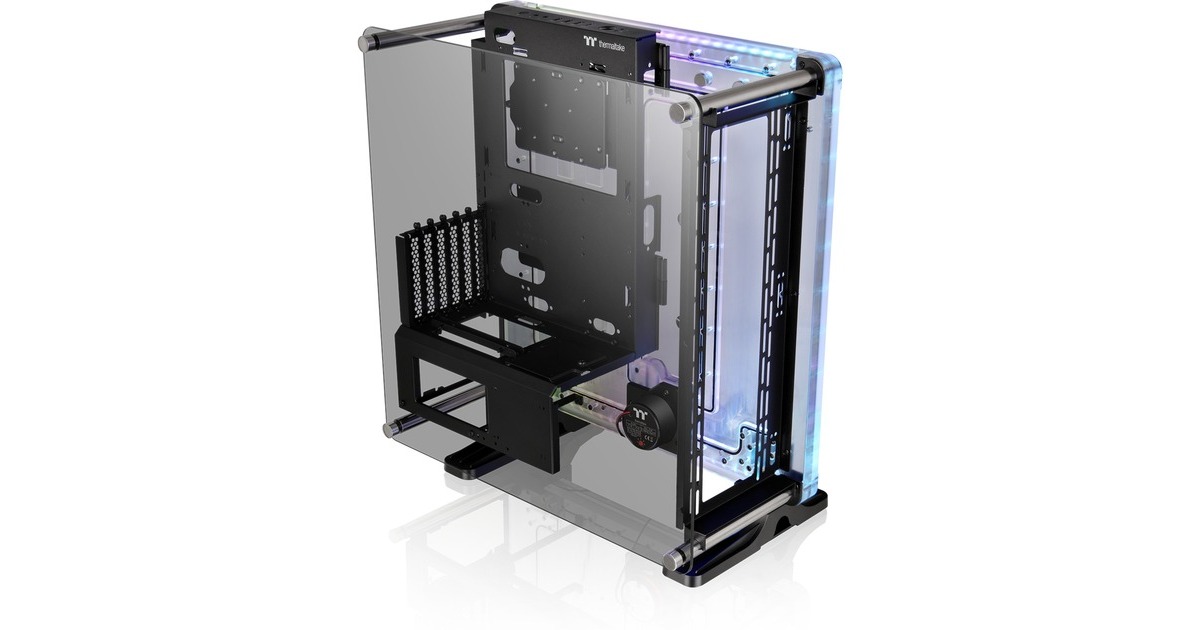 Thermaltake DistroCase 350P, Bench/Show-Gehäuse(schwarz/transparent)