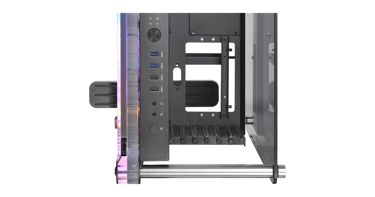 Thermaltake DistroCase 350P, Bench/Show-Gehäuse(schwarz/transparent)