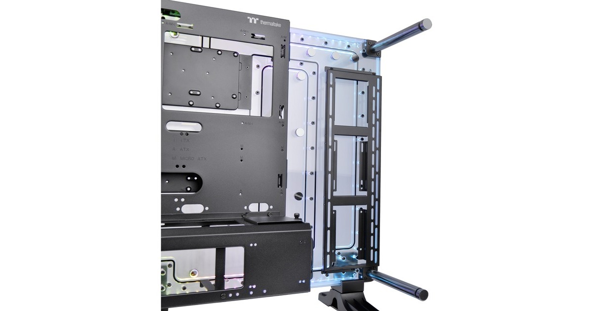 Thermaltake DistroCase 350P, Bench/Show-Gehäuse(schwarz/transparent)