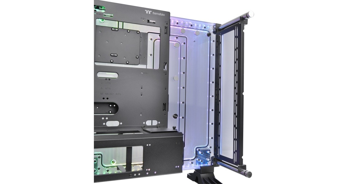 Thermaltake DistroCase 350P, Bench/Show-Gehäuse(schwarz/transparent)
