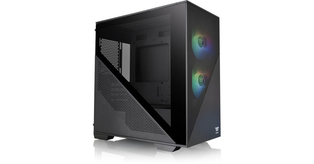 Thermaltake Divider 170 TG ARGB, Tower-Gehäuse(schwarz, Tempered Glass)