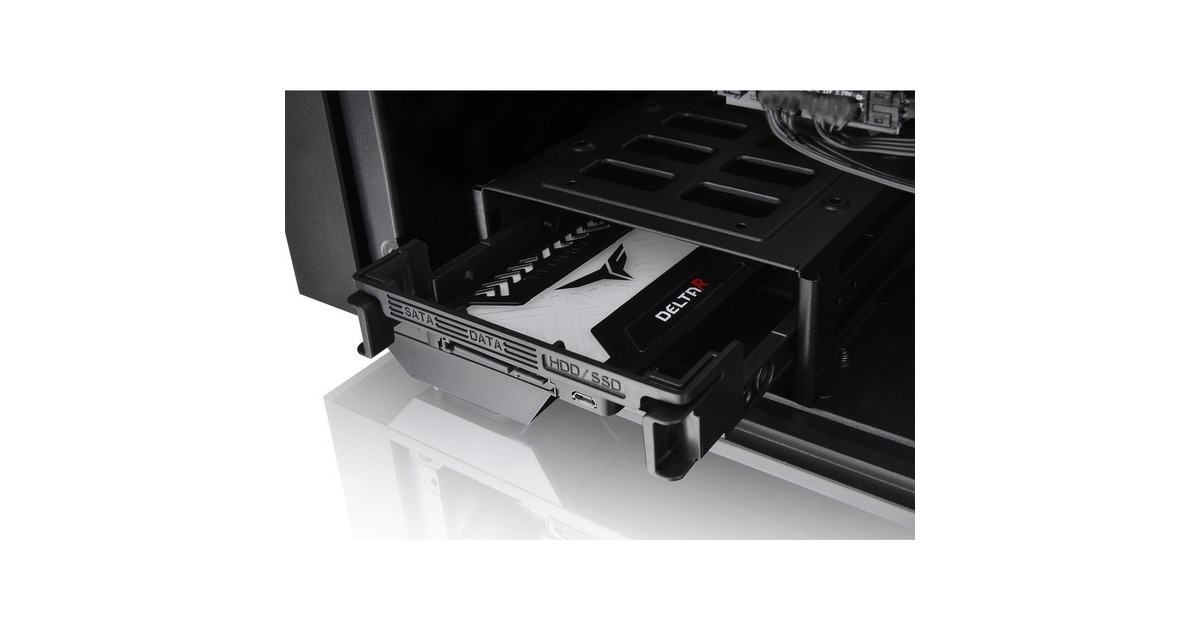 Thermaltake Divider 170 TG ARGB, Tower-Gehäuse(schwarz, Tempered Glass)