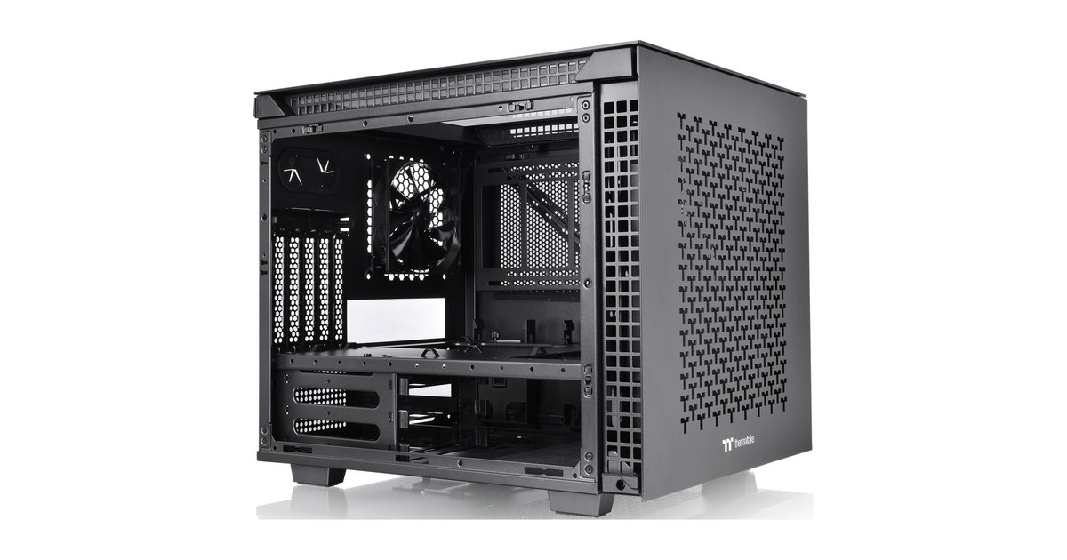 Thermaltake Divider 200 TG Air Micro, Tower-Gehäuse(schwarz, Tempered Glass, Outlet) Thermaltake Divider 200 TG Air Micro, Tower-Gehäuse(schwarz, Tempered Glass, Outlet)