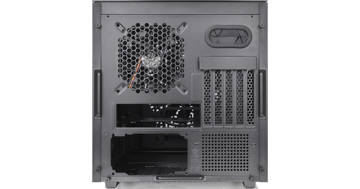 Thermaltake Divider 200 TG Air Micro, Tower-Gehäuse(schwarz, Tempered Glass)