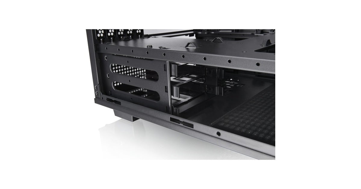 Thermaltake Divider 200 TG Air Micro, Tower-Gehäuse(schwarz, Tempered Glass)