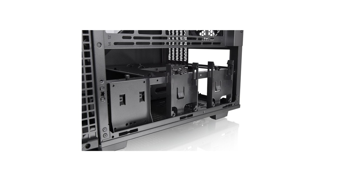 Thermaltake Divider 200 TG Air Micro, Tower-Gehäuse(schwarz, Tempered Glass, Outlet) Thermaltake Divider 200 TG Air Micro, Tower-Gehäuse(schwarz, Tempered Glass, Outlet)